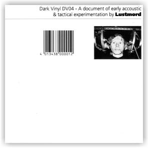 Lustmord: A Document Of Early Experimentation (CD)