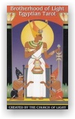 Brotherhood of Light Egyptian Tarot (knížečka + karty)