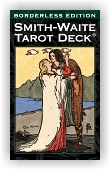 Smith-Waite Tarot Deck Borderless (instrukce + karty)