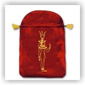 Tarot Bag (saténový červený váček "Kleopatra")
