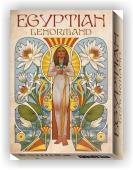 Egyptian Art Nouveau Lenormand Oracle (instrukce + karty)