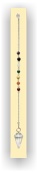 Chakra pendulum "Clear Crystal"